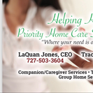 Helping hands priority home care service, LLC