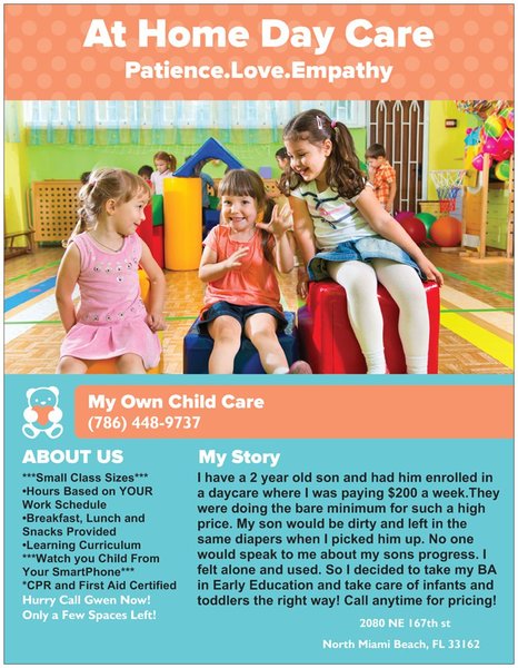 My Own Child Care Logo