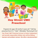 Hay Street UMC Preschool