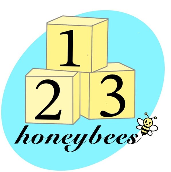 1-2-3 Honeybees! Logo