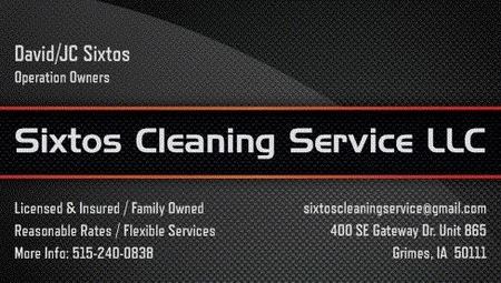 Sixtos Cleaning Service