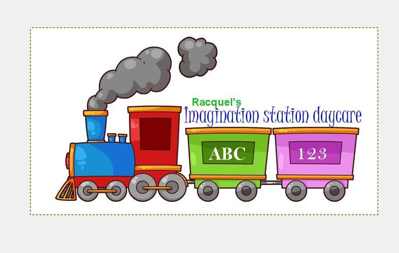 Racquel's Imagination Station Daycare Logo