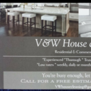 V & W House cleaning