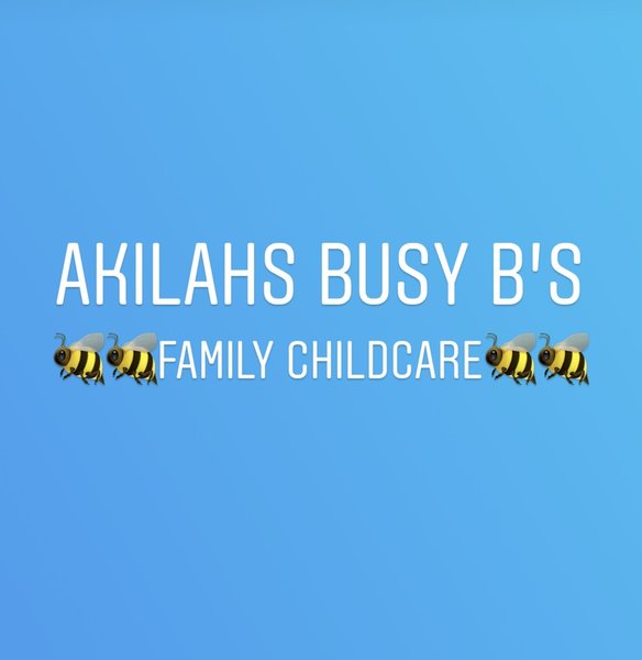 Akilahs Busy B's Childcare Logo