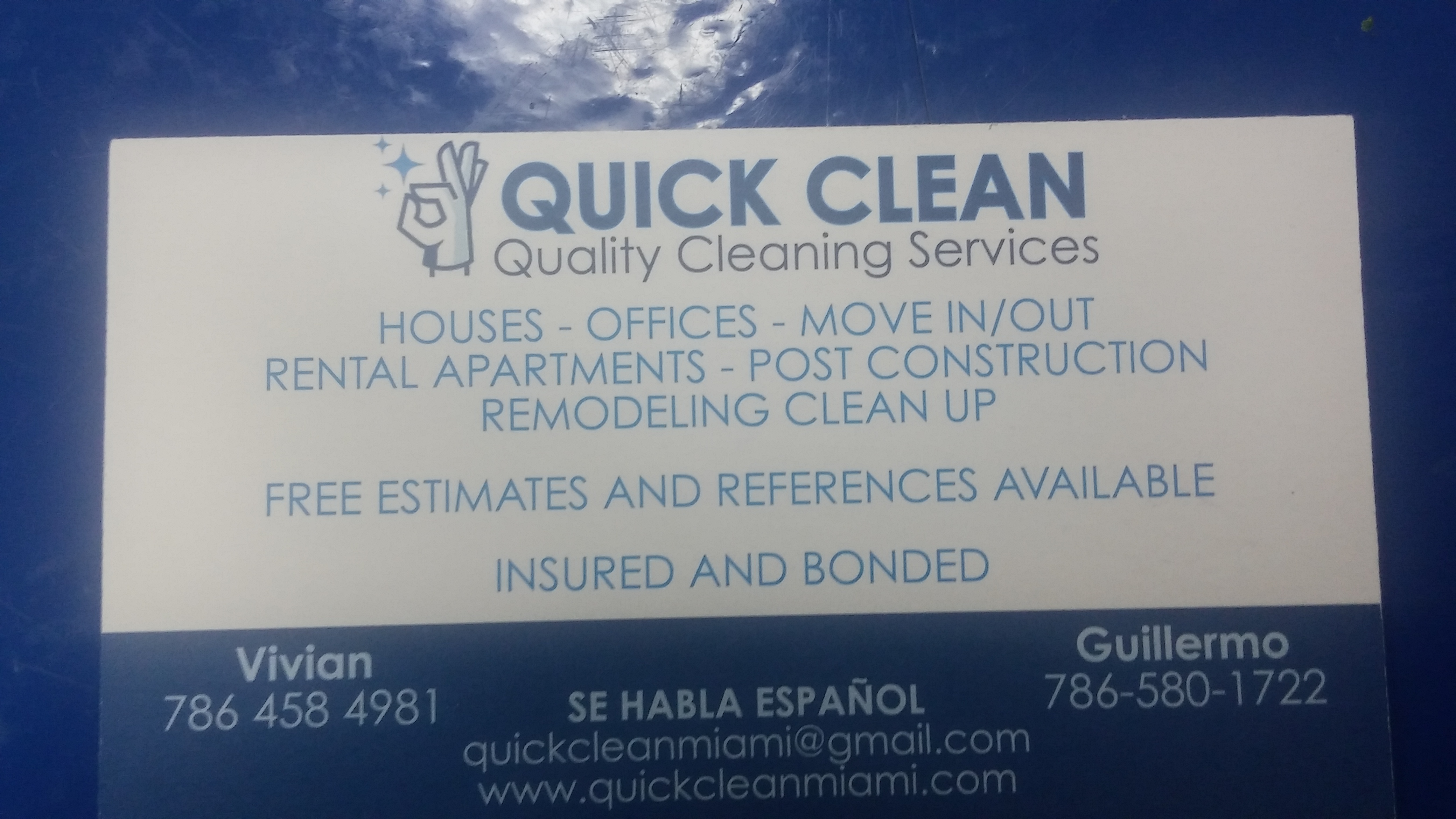 Quick Clean's Photo