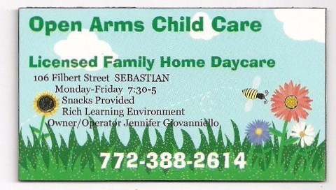 Open Arms Child Care Logo