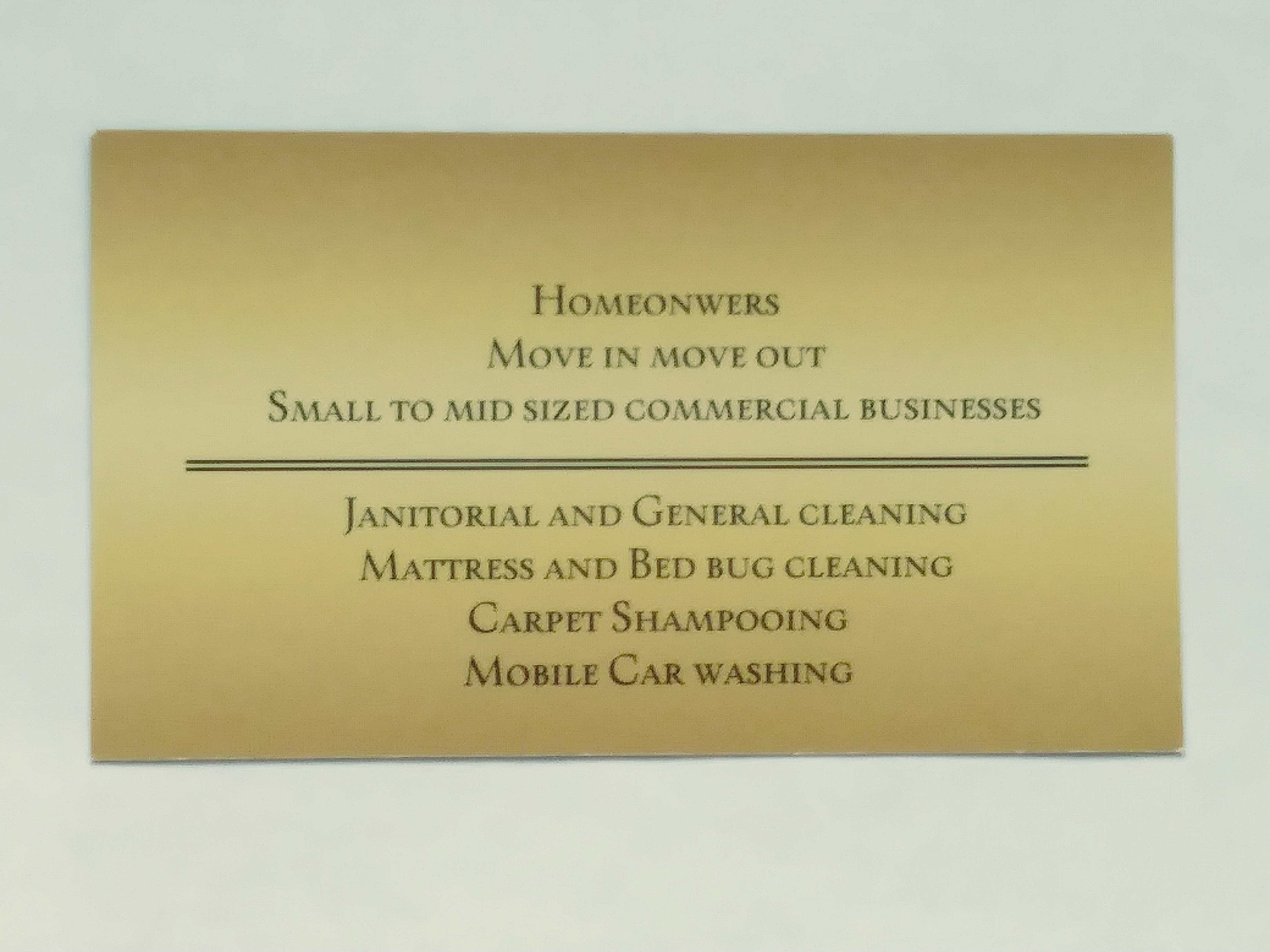 At Your Service Cleaning's Photo
