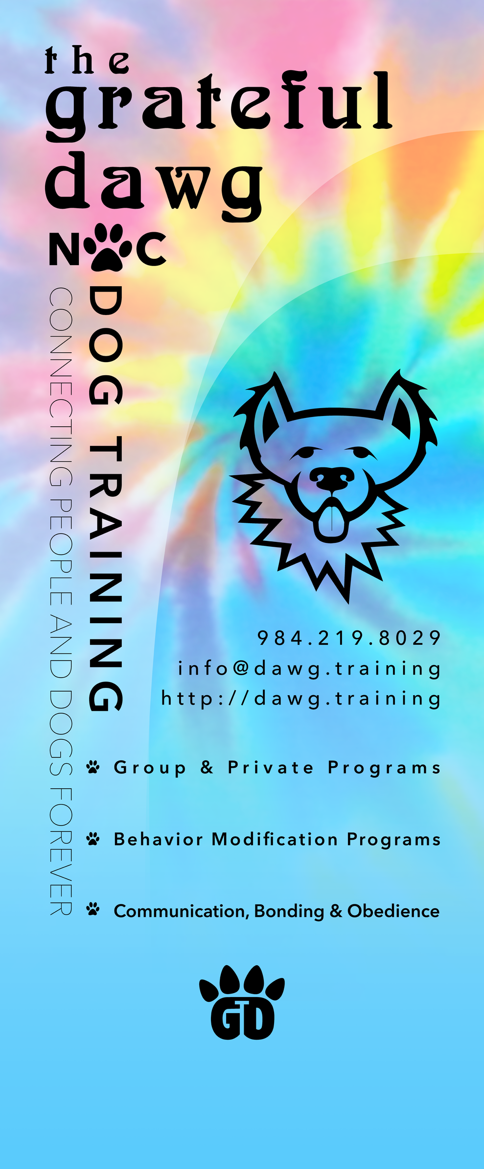 The Grateful Dawg Nc Logo