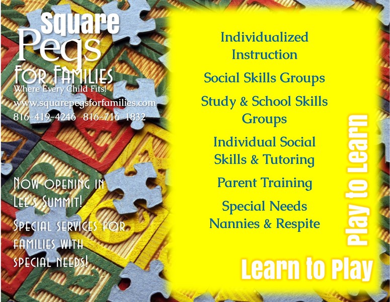 Square Pegs For Families Logo