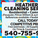 Heather's Cleaning Services