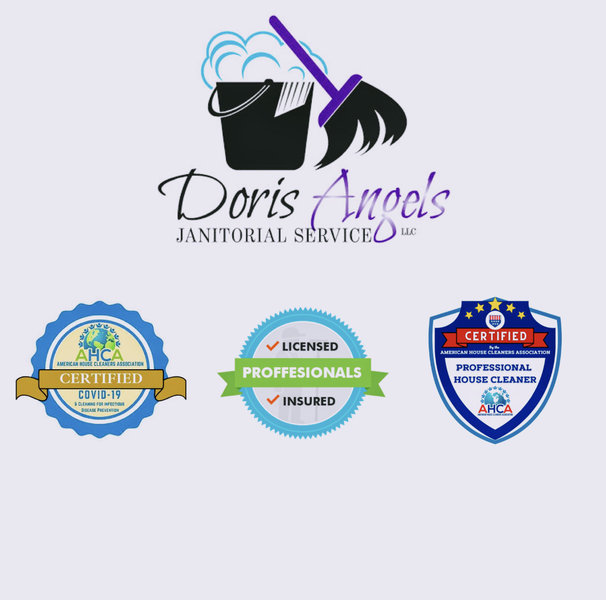 Doris Angels Janitorial Services Logo