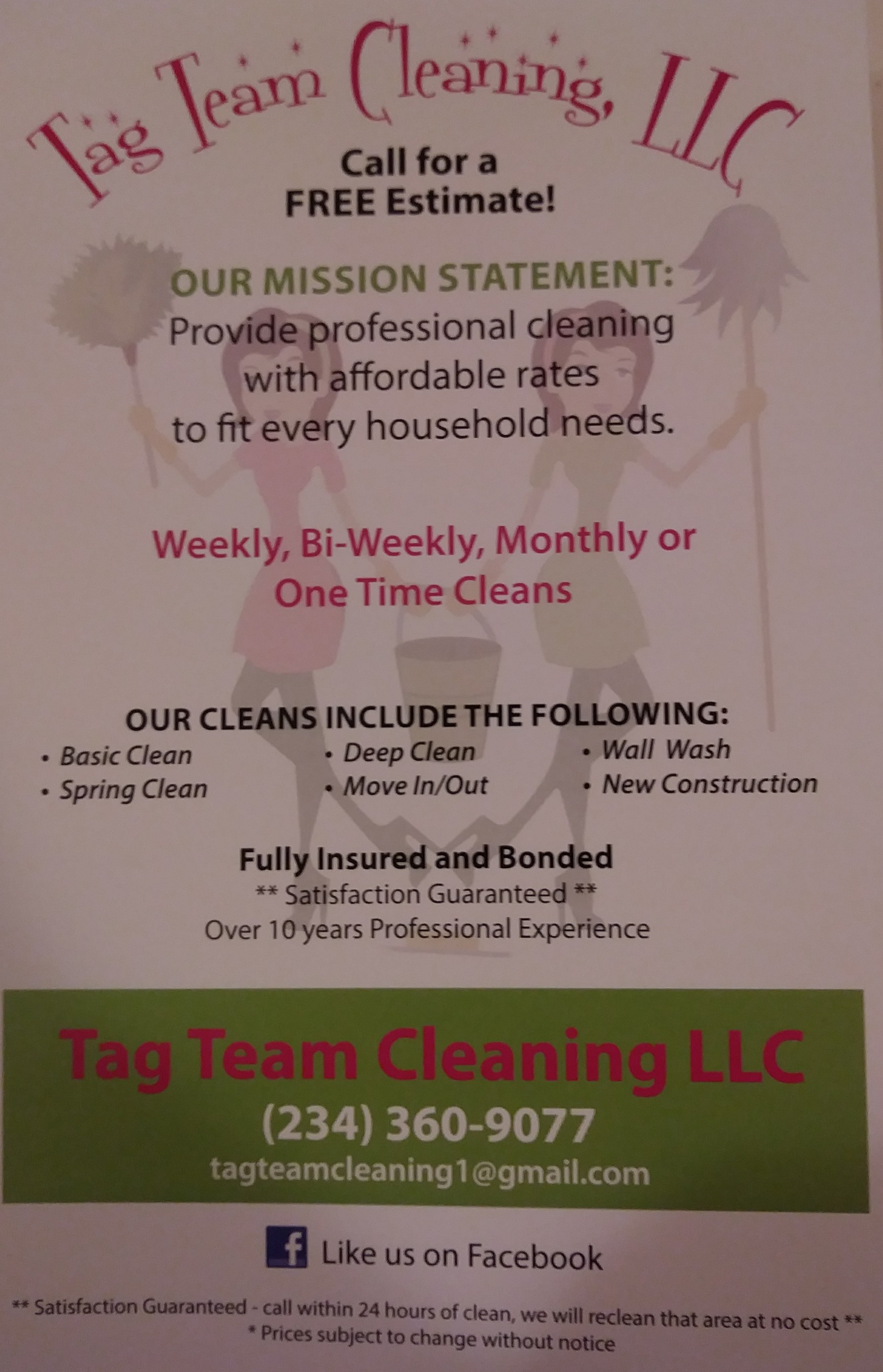 Tag Team Cleaning's Photo