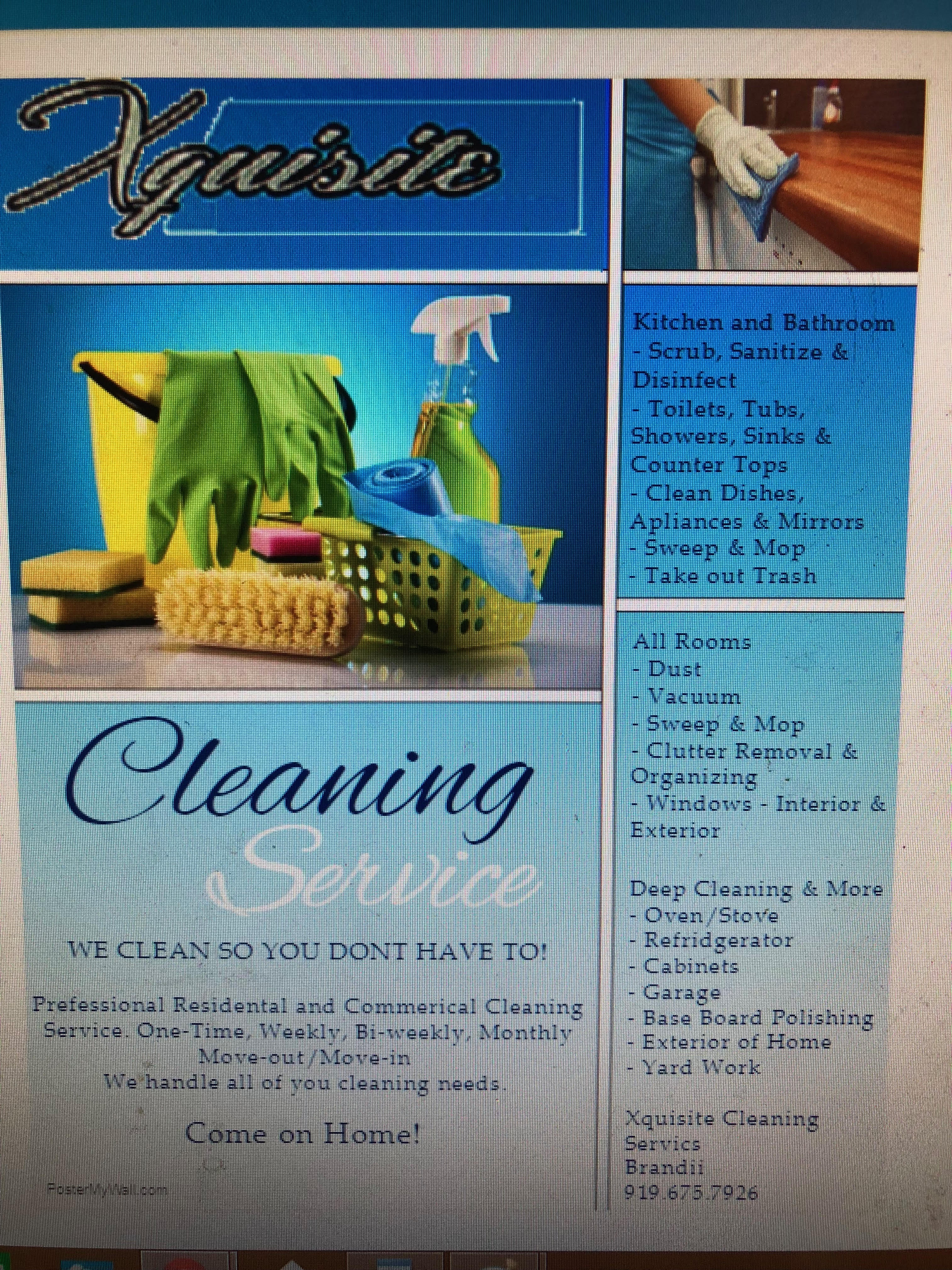 Xquisite Cleaning Services's Photo