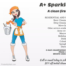 A+ Sparkle Cleaners