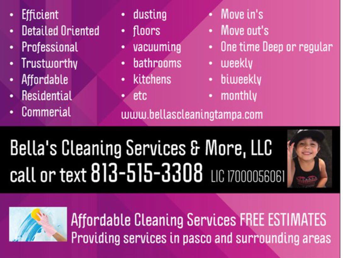 Bella's Cleaning Services and More, LLC's Photo