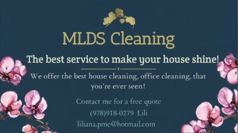 Mlds Cleaning Service Logo