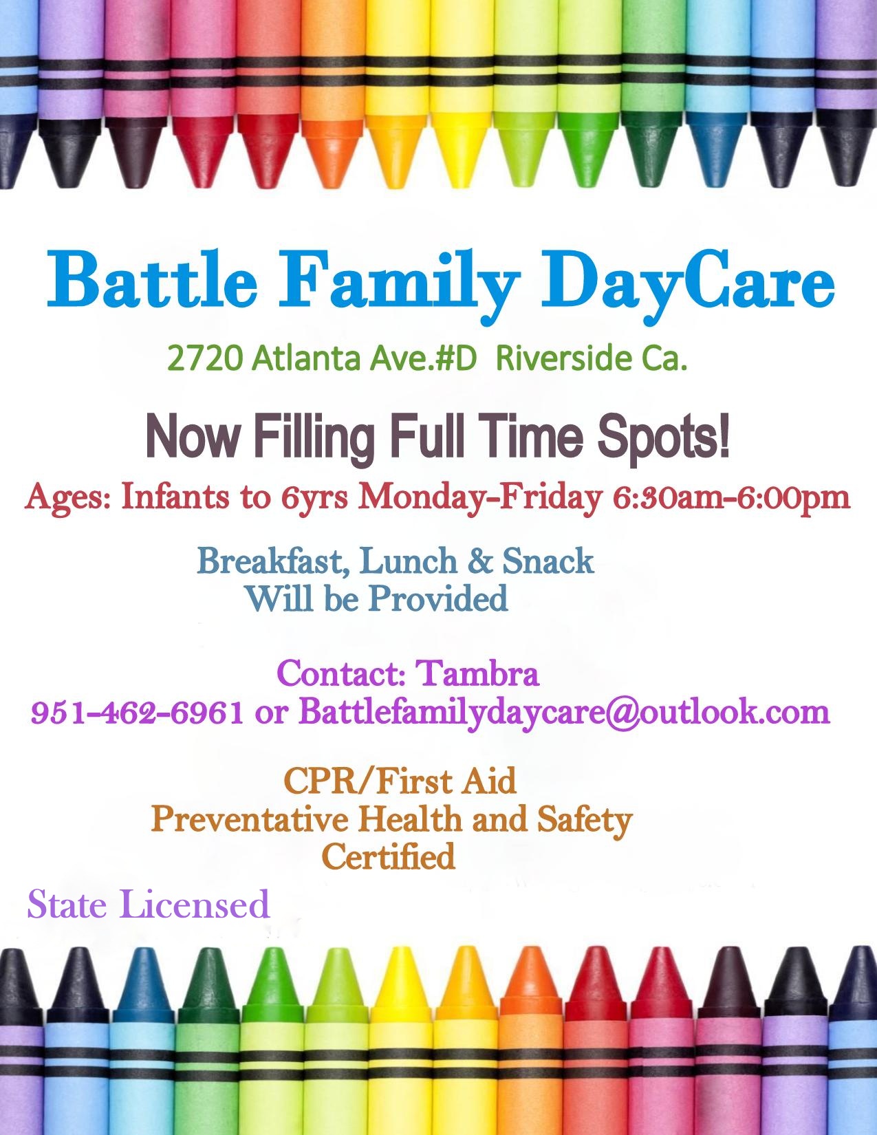 Battle Family Daycare's Photo