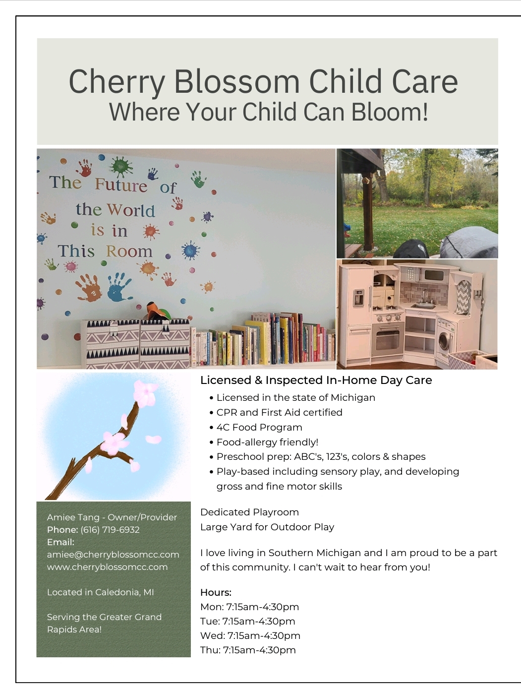 Cherry Blossom Childcare's Photo