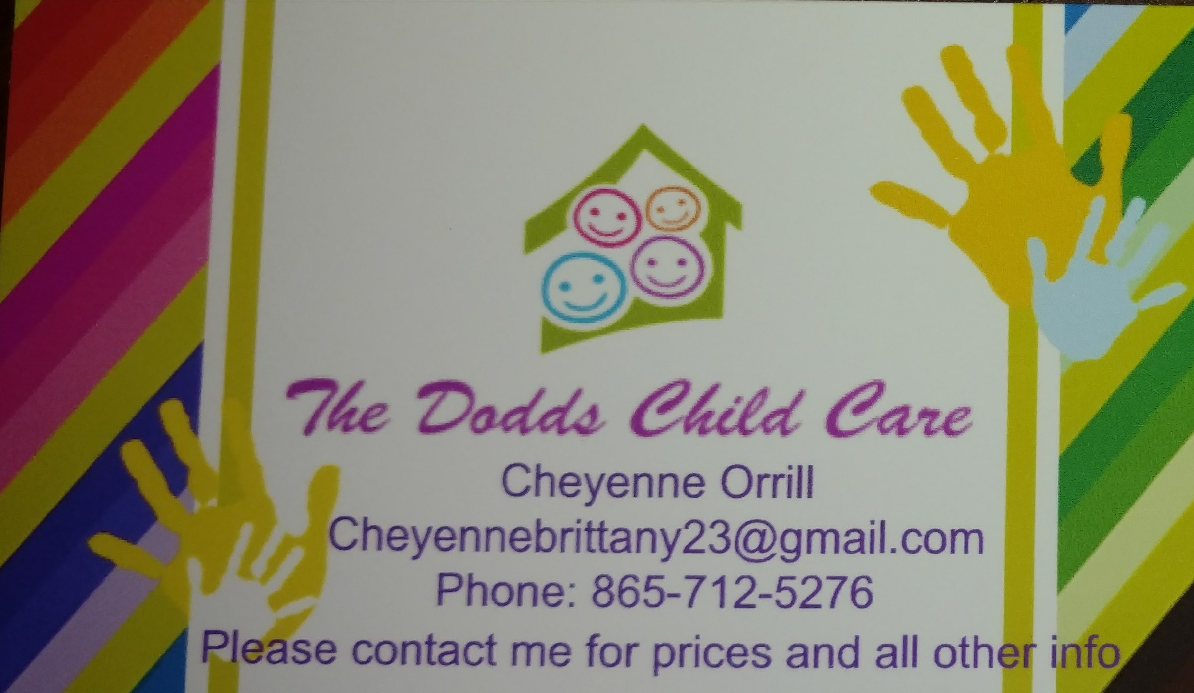 The Dodd's Child Care Logo