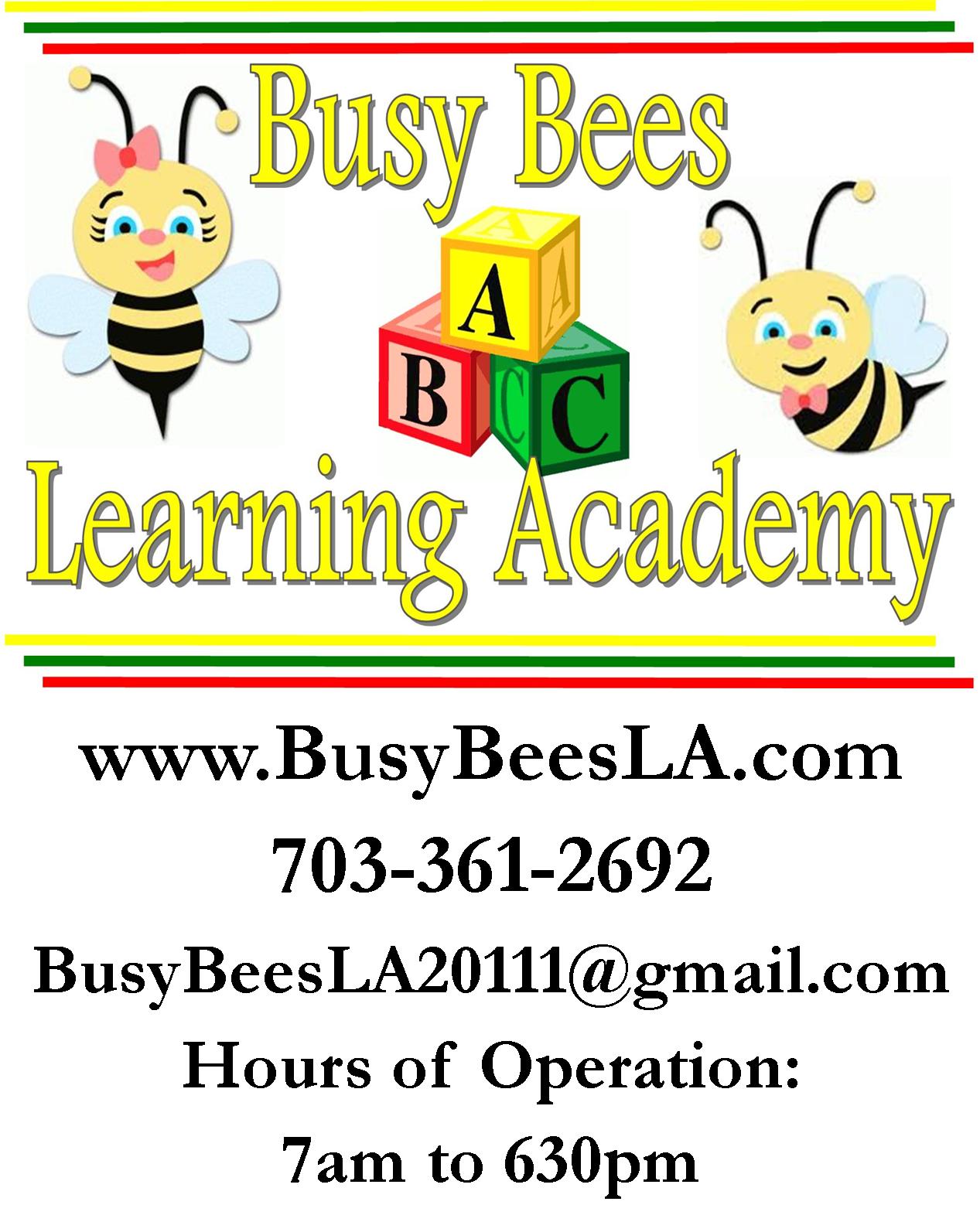 Busy Bees Learning Academy, Llc Logo
