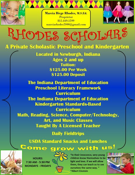Rhodes Scholars: A Private Scholastic Preschool And Kindergarten's Photo