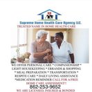 Supreme Home Health Care Agency LLC