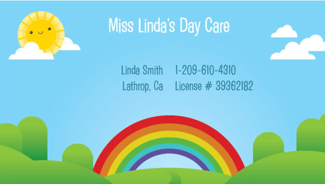 Miss Linda's Childcare Logo