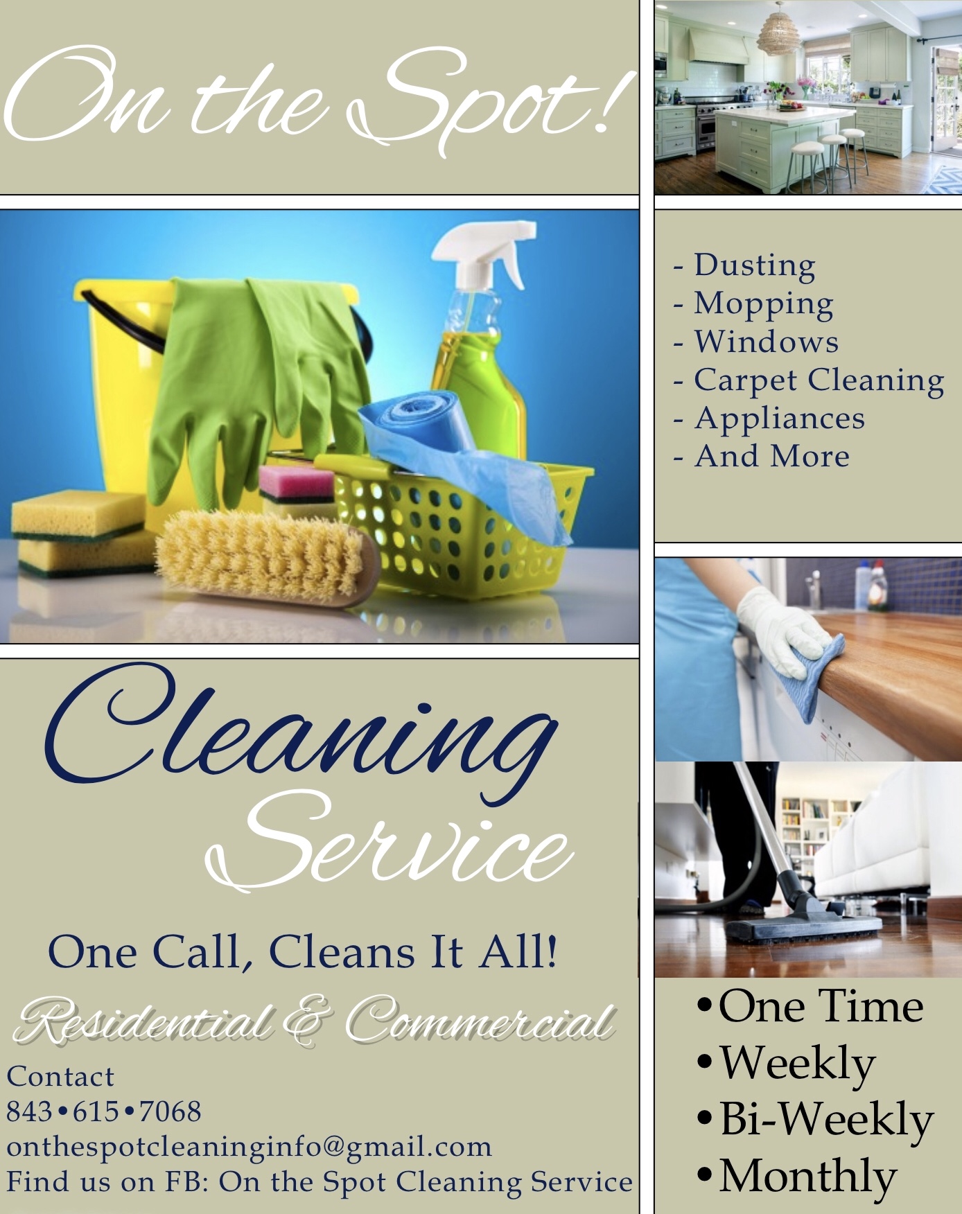 On the Spot Cleaning Service's Photo