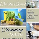 On the Spot Cleaning Service