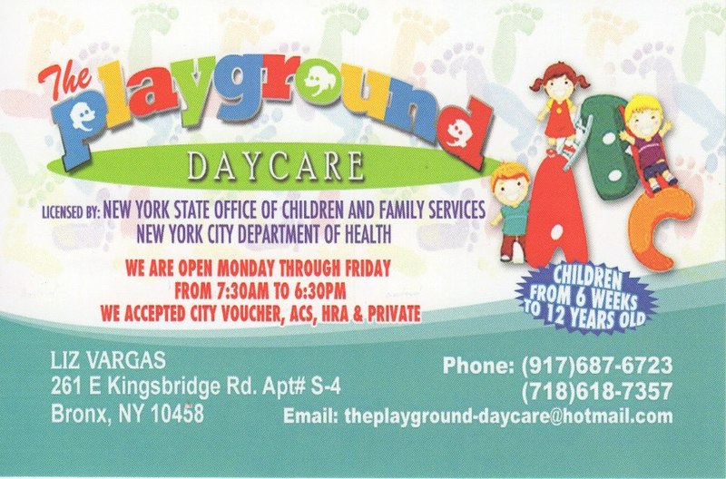 The Playground Daycare Inc. Logo