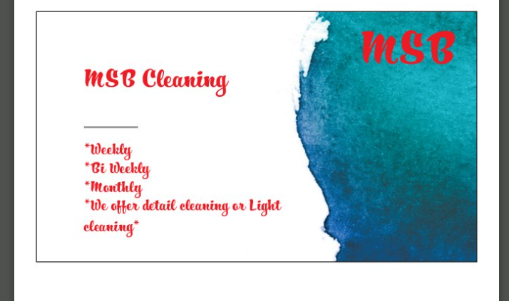 MSB Cleaning's Photo