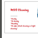 MSB Cleaning