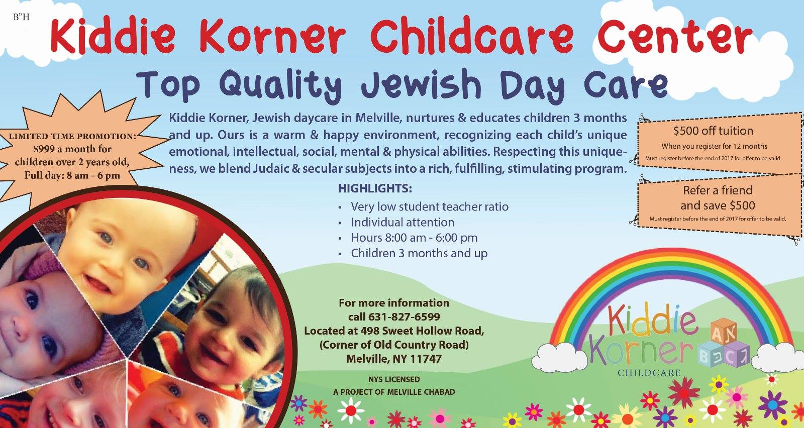 Kiddie Korner Child Care Logo