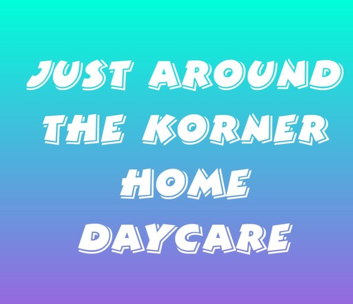 Just Around The Korner Home Daycare Logo