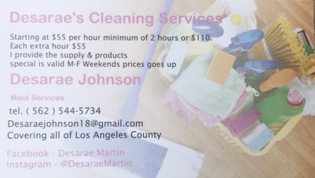 Desarae's Cleaning Services's Photo