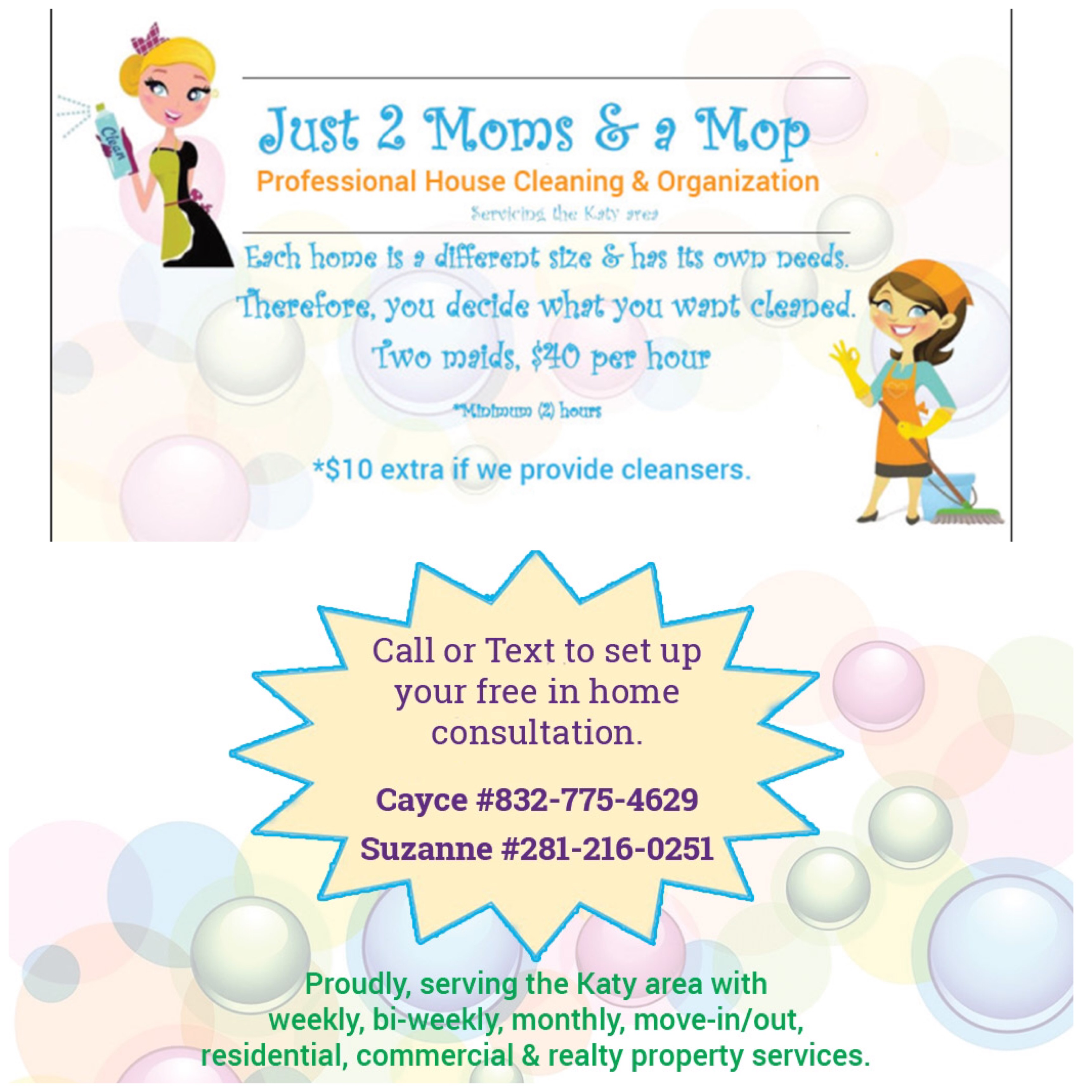 Just Two Moms & A Mop's Photo