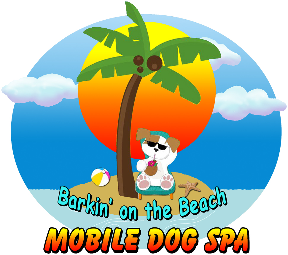 Barkin On The Beach Mobile Dog Spa's Photo