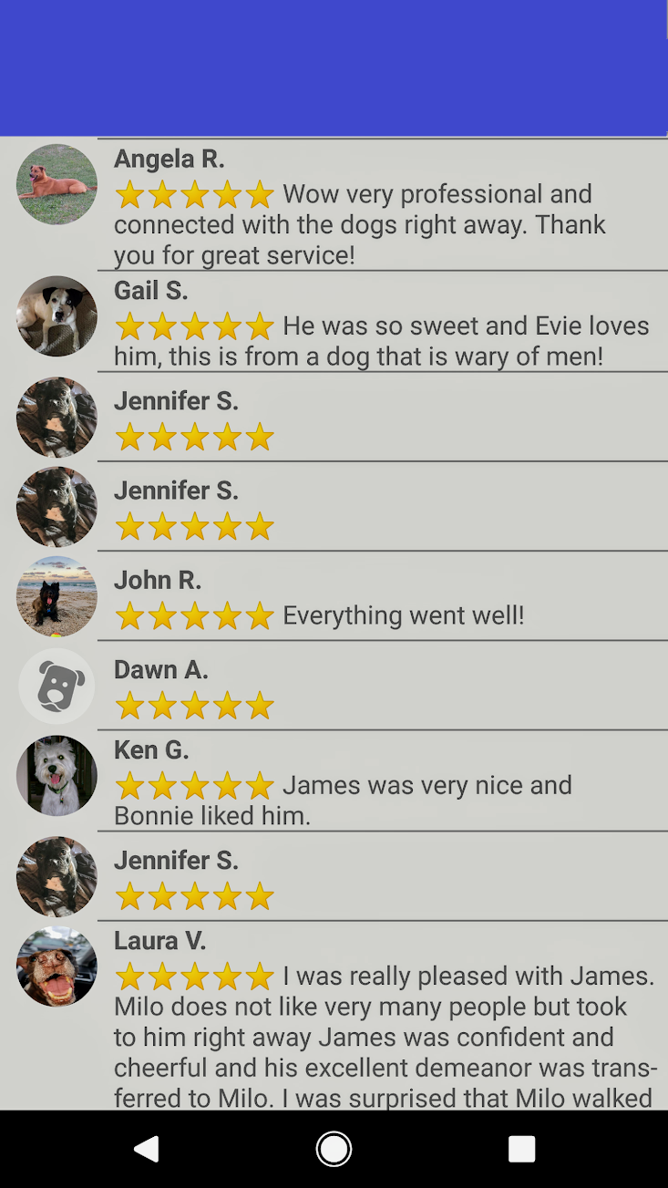 James' Dog Walking/Pet Sitting Services's Photo