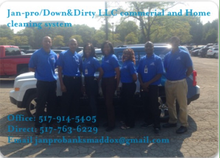 Janpro/Down&DirtyLLC cleaning system