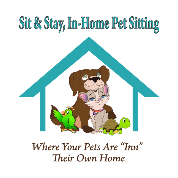 Sit & Stay, In-home Pet Sitting Logo