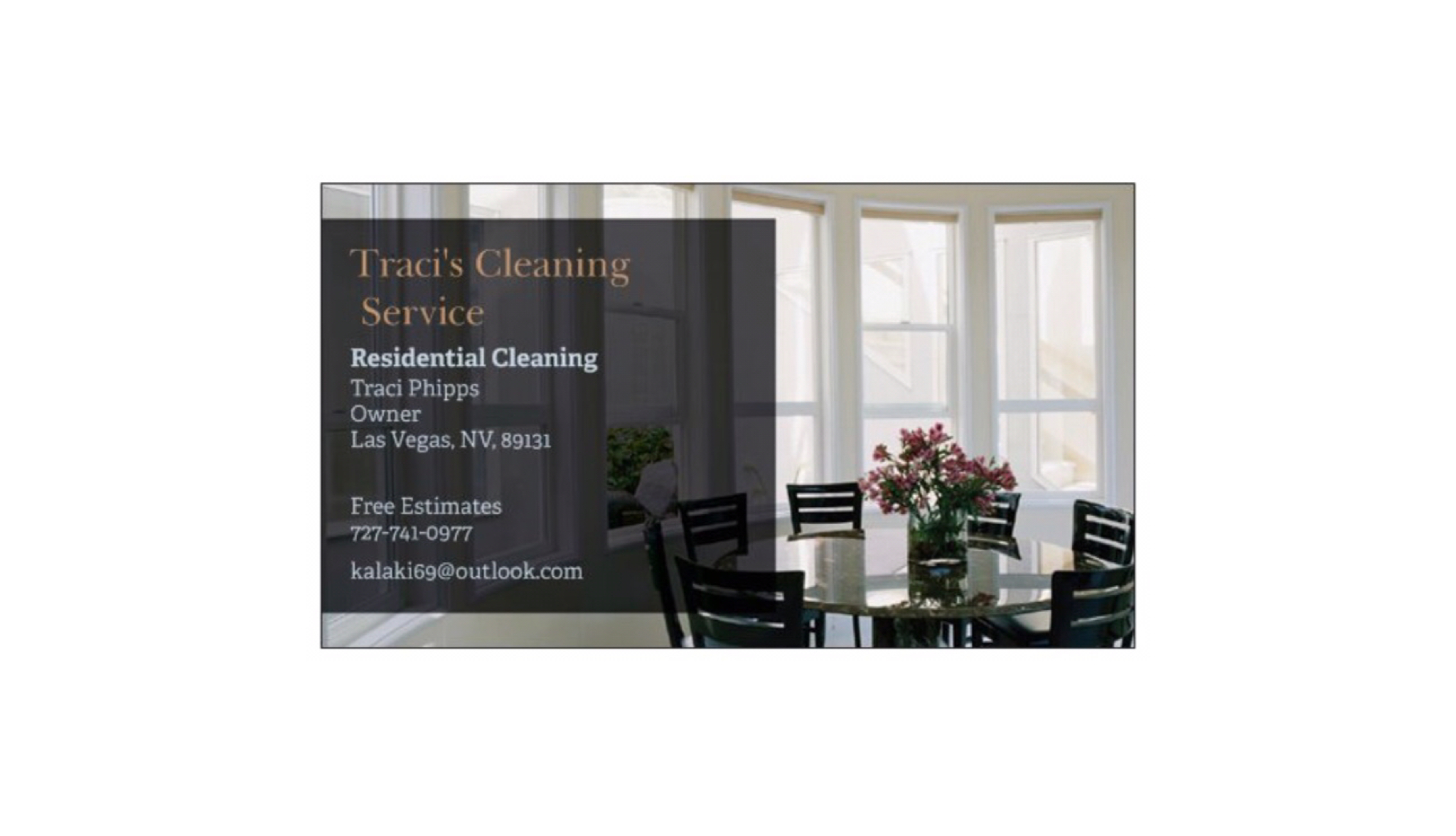 Traci's Cleaning Service's Photo