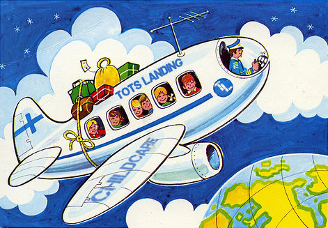 Tots Landing Childcare Logo