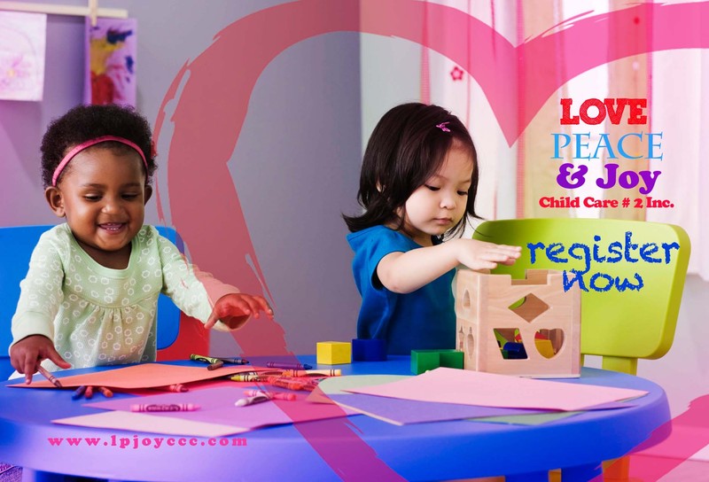 Love Peace And Joy Child Care #2 Inc. Logo