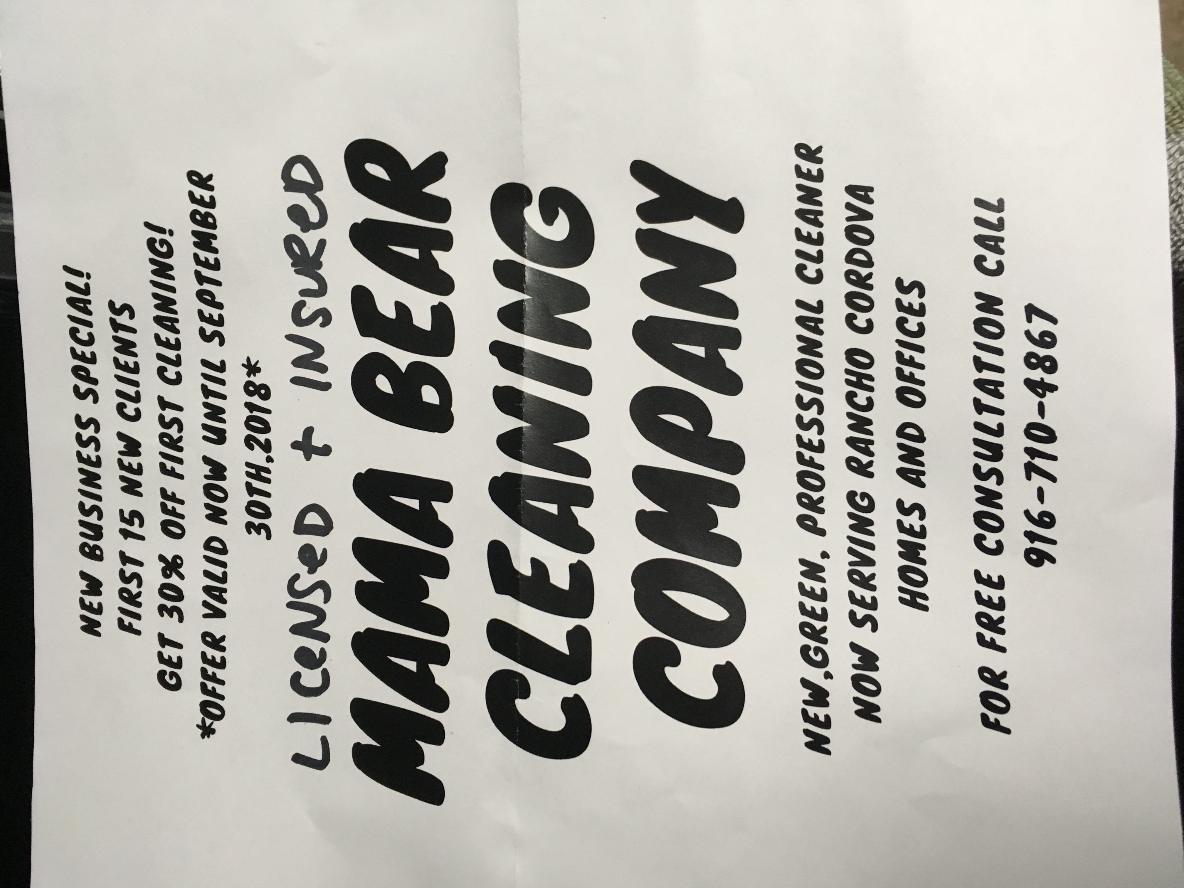 Mama Bear Cleaning Company's Photo