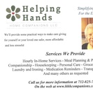 Helping Hands Home Companions