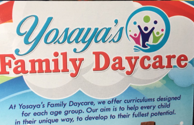 Yosaya F's Family Daycare Logo