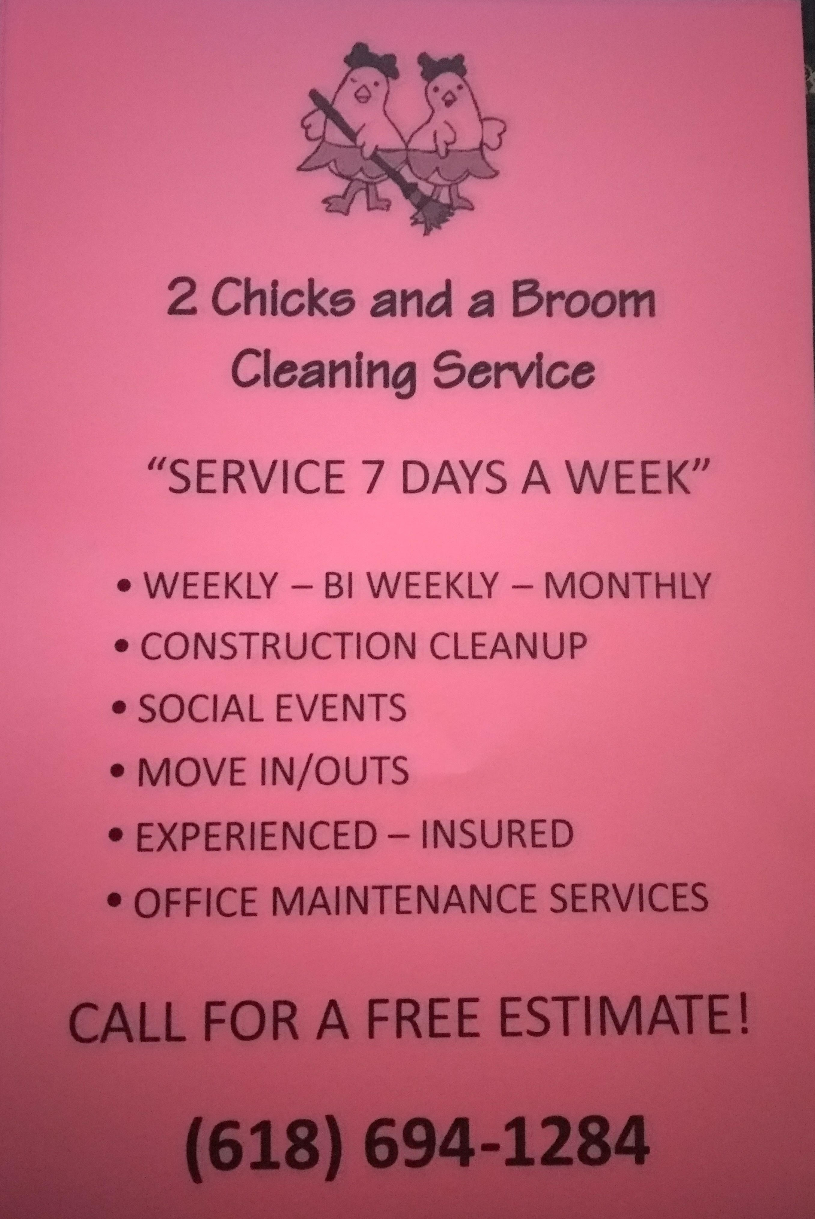 2 Chick's & A Broom's Photo