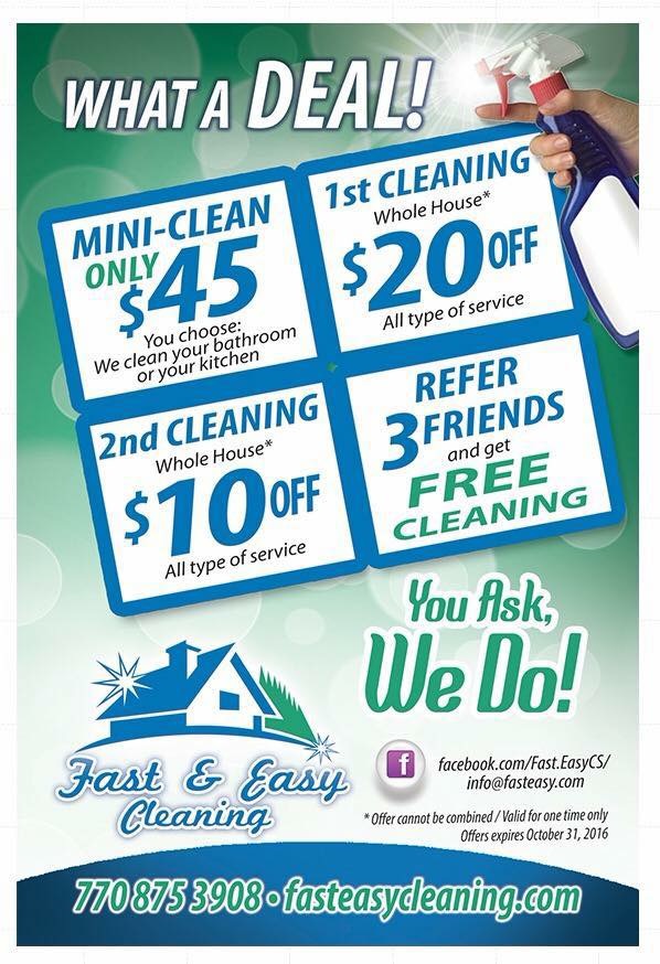 Fast & Easy Cleaning, Llc Logo