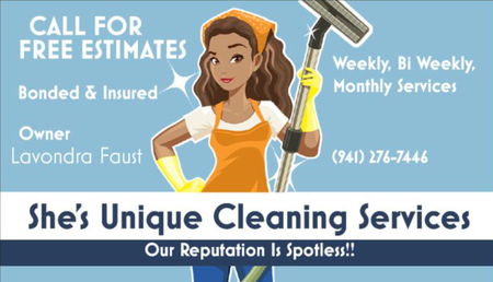 She's Unique Cleaning Services