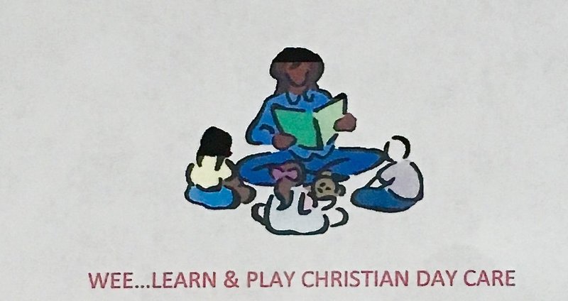 Wee...learn & Play Day Care Logo